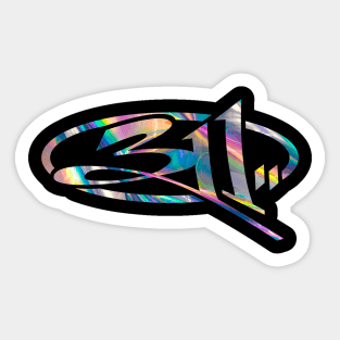 311 hologram Sticker